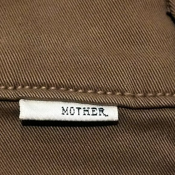 NWT Mother Jeans The Loosey in Touch And Go Brown Beauty Womens Button Fly 31x27 - Picture 10 of 14